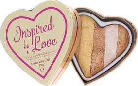love triple baked highlighter poeder bol