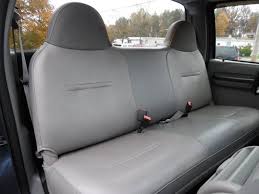 Solid Gray Mesh Fabric Bench Seat Cover
