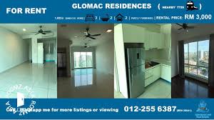 Deal direct with owner, rent condo in kuala lumpur. 3 Bedroom 2 Bathroom Condominium For Rent At Glomac Damansara Residences Roomz Asia