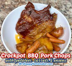 crock pot bbq pork chops with