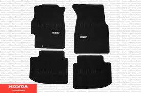 genuine honda black carpet floor mats