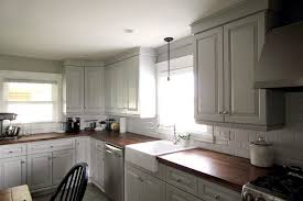 kitchen cabinets with new mouldings