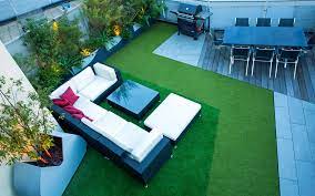 artificial grass garden design