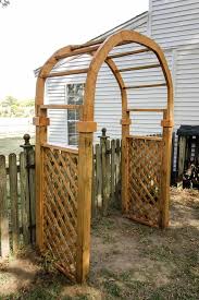 How To Build A Garden Arbor Arch With