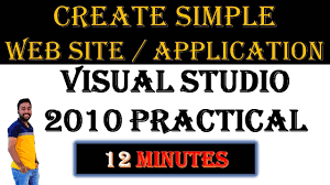 visual studio 2010 asp net framework