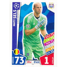 Matz willy els sels (born 26 february 1992) is a belgian professional footballer who plays as a goalkeeper for ligue 1 club strasbourg. Cl1718 272 Matz Sels Rsc Anderlecht 0 39