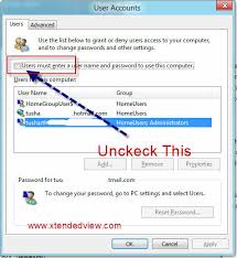Resetting your admin password using manufacturer recovery files. How To Remove Login Password From Windows 8 Logon And Login Automatically Without Entering It