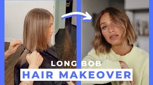 Branch out beyond the classic fall colors. Hair Makeover With Blonde Balayage Long Bob Haircut Youtube
