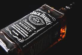 jack daniels whiskey bottle royalty