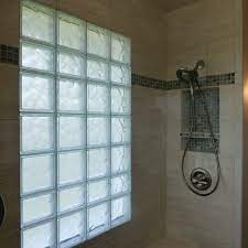 Glass Block Bathroom Shower Windows
