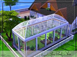 The Sims Resource Glass Roofs White