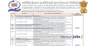 ceil recruitment 2022 for 87 engineer