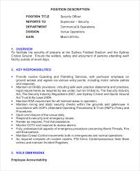 Security Guard Resume 5 Free Sample Example Format