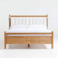 Solano Queen Wood Bed With Headboard