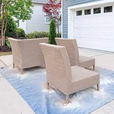 to paint outdoor resin wicker furniture