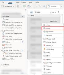 export outlook emails to excel