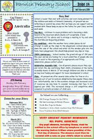 School Newsletter 18 Parwich Org
