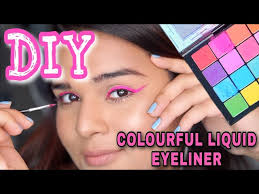 diy neon any color liquid eyeliner in