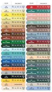 Vinyl Color Names