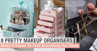 makeup organisers for your vanity