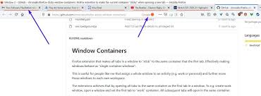 load new tabs in the same container as