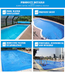 You really don't want to heat a pool with electric if you have a choice. Safety And Insulation Pvc Plastic Waterproof Swimming Pool Winter Cover China Custom Inground Pool Covers And Aquamatic Pool Covers Price Made In China Com