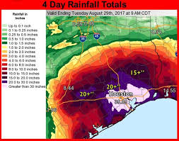 Harvey In Houston Most Extreme Rains Ever For A Major U S
