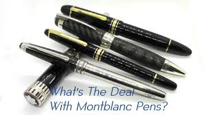 montblanc pens fountain pen review