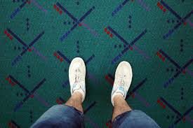 messy breakup with its airport carpet