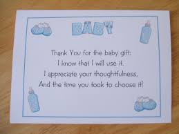 Diy Baby Shower Thank You Cards Design Ideas Batchelor Resort Home