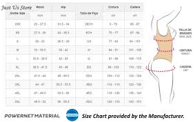 45 Memorable Size Chart For Body Shapers
