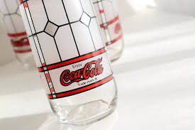 Vintage Libbey Glass Coke Glasses Coca