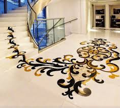 italian marble inlay flooring design