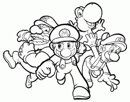 Coloring pages for kids of all ages. Wario And Waluigi Coloring Pages Images Amp Pictures Becuo 210904 Coloring Home