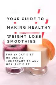 weight loss smoothies recipes lose