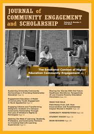 Journal of Community Engagement and Scholarship | Vol. 9, No. 2 by UA Community Affairs - Issuu