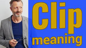 clip meaning of clip you