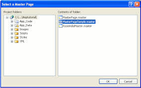 masterpage exle in asp net using c