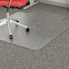 lip chairmat carpeted floor