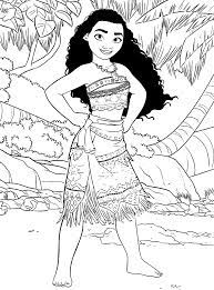 What to do with coloring pages for birthday party? Moana Coloring Pages Best Coloring Pages For Kids