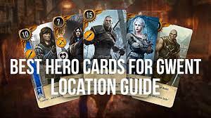 best hero gwent cards locations guide