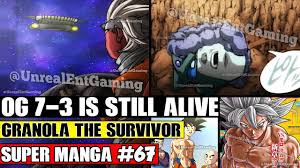 Maybe you would like to learn more about one of these? 7 3 Is Alive New Arc Begins Granola The Survivor Arc Dragon Ball Super Manga Chapter 67 Spoilers Youtube