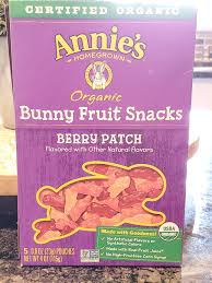 annie s bunny fruit snacks review