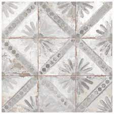 merola tile harmonia kings marrakech grey 13 x 13 ceramic floor and wall tile