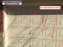 garage door should lubricate and oil