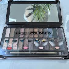 colored by miss cop eyeshadow palette