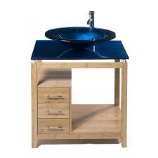 5.0 out of 5 stars 7. Bionic Cappuccino 31 In X 22 In Light Bamboo Single Sink Bathroom Vanity With Tempered Glass Top Faucet Included In The Bathroom Vanities With Tops Department At Lowes Com
