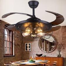 Antique style ceiling fan with light: Retro Ceiling Fan Light For Living Room Bedroom Kitchen Roof Fan Industrial Vinta Ceiling Fan With Light Ceiling Fans Without Lights Ceiling Fan Light Fixtures