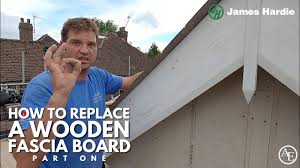 how to replace a wooden fascia part 1