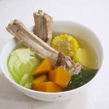 pork ribs and vegetable soup nilagang